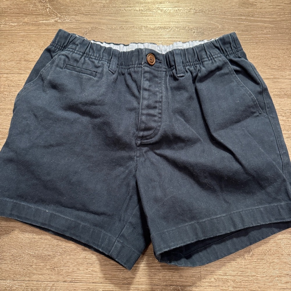 Chubbies Originals Stretch Twill Shorts Men M Navy Blue Cotton Preppy 5.5 Inseam
